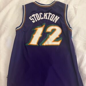 John Stockton Jazz Jersey Purple #12 (Orginally Aliexpress)